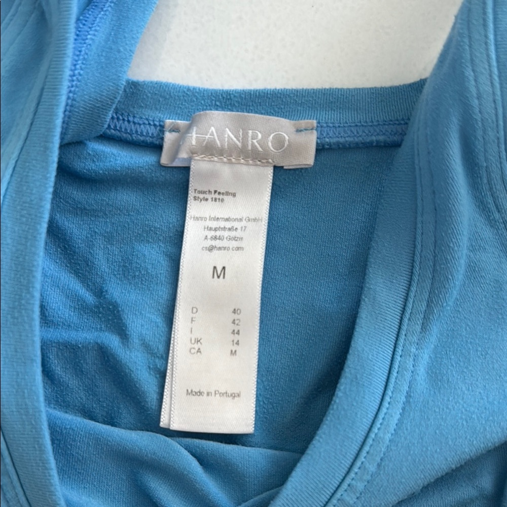 Hanro Touch Feeling Crop Top Bralette sz M - Picture 4 of 6